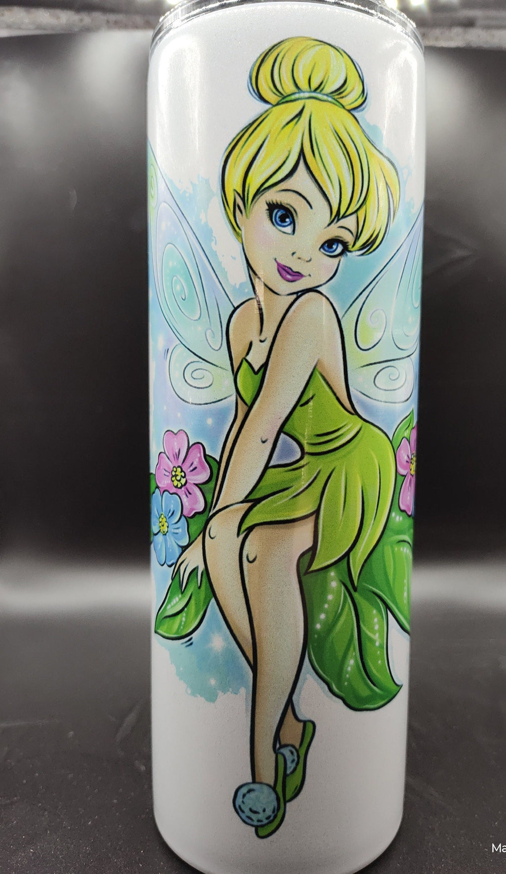 Personalized Tinkerbell Tumbler: Custom Girls Trip Insulated Mug