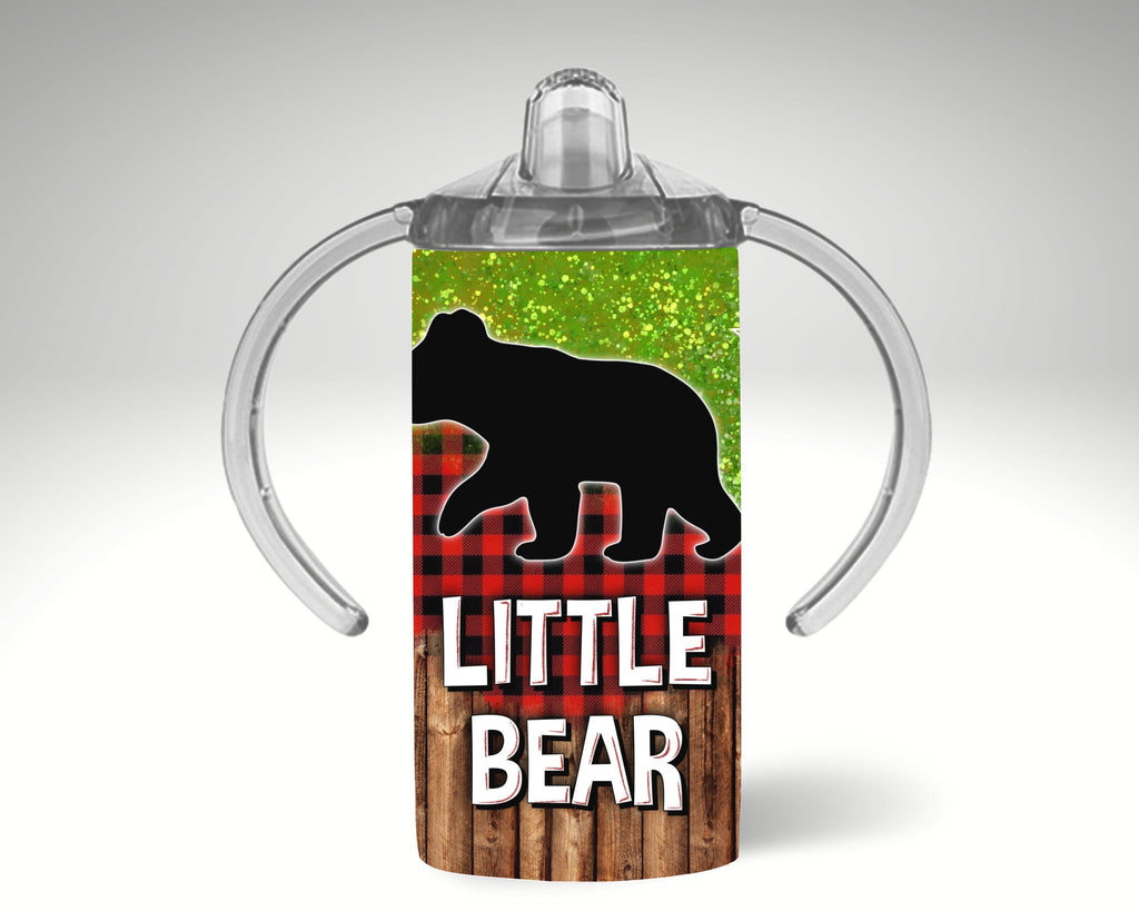 Personalized Three Bears Tumbler Set: Insulated Cup & Sippy Cup