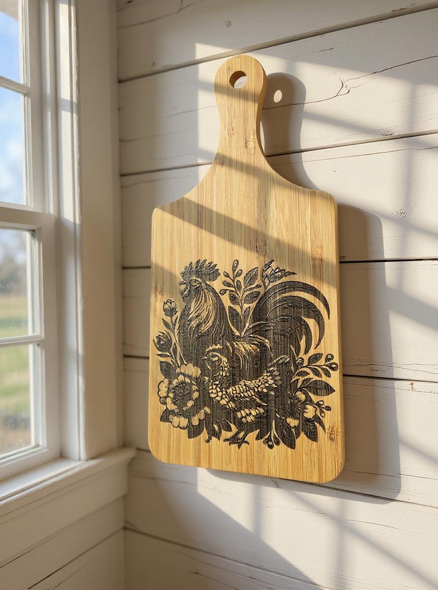 5x11 Wooden Display Cutting Board