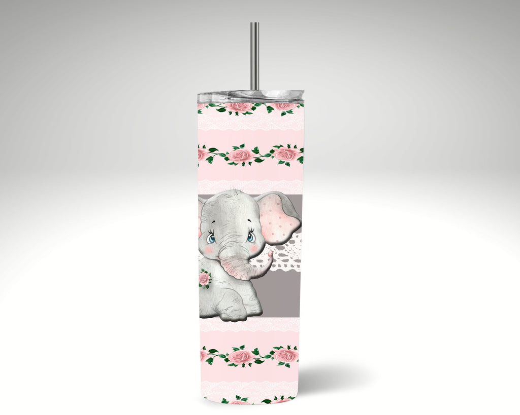 Mom and Daughter Tumbler Set: Custom Insulated Sippy Cup & 20oz Tumbler