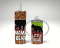 Personalized Three Bears Tumbler Set: Insulated Cup & Sippy Cup