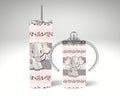 Mom and Daughter Tumbler Set: Custom Insulated Sippy Cup & 20oz Tumbler