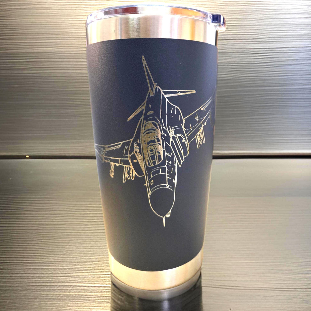 Customized Military Tumbler 20 oz, Engraved Personalized Cup for Drinks, Perfect Men's Gift for Military Enthusiasts
