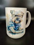 Personalized Photo Coffee Mug: Custom Text Gift