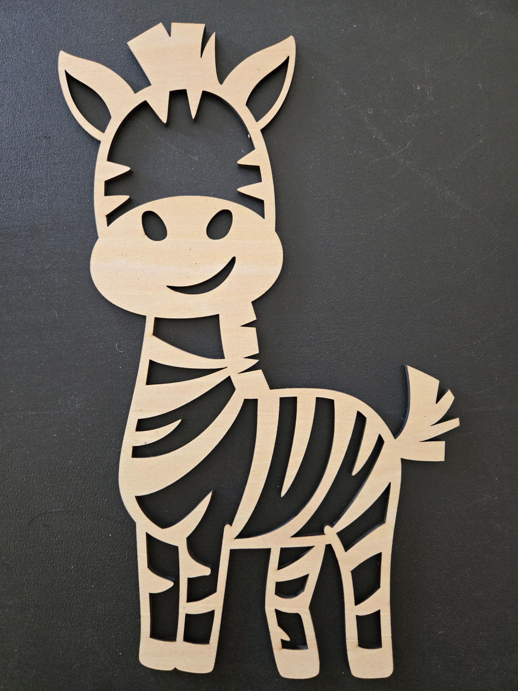 Children's Room Safari Wall Art with Lion, Zebra, and Giraffe