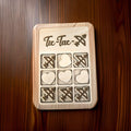 Wooden Tic-Tac-Toe Game: Valentine's Bows and Arrows Theme