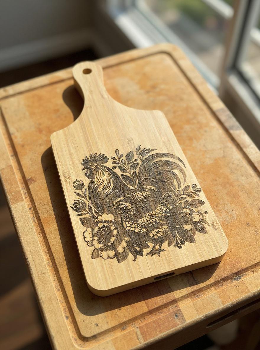 5x11 Wooden Display Cutting Board