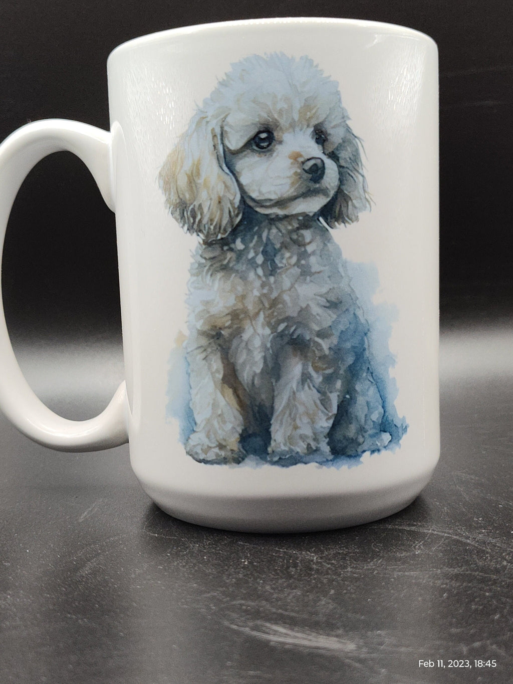 Poodle Mug: Stylish Ceramic Dog-Themed Drinkware