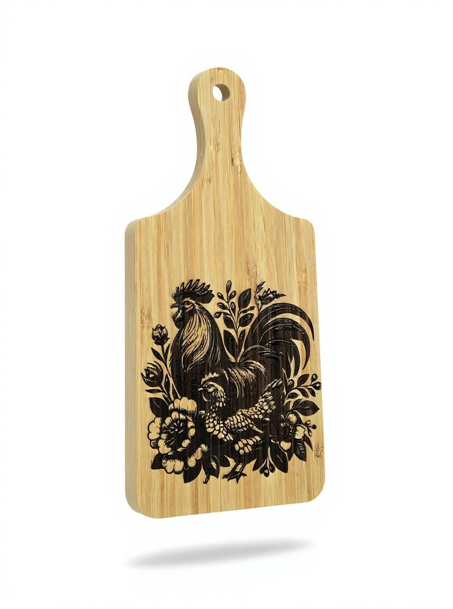 5x11 Wooden Display Cutting Board