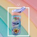 Girls Tip Tumblers – 12 oz Customised Insulated Wine Cup for Kids' Trips – Cute and Fun Gift for Girls