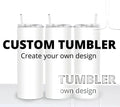 Custom Engraved Tumbler: Stylish Affirmation Cup, Unique Vacation Gift